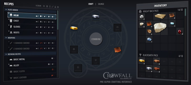 Crowfall Crafting