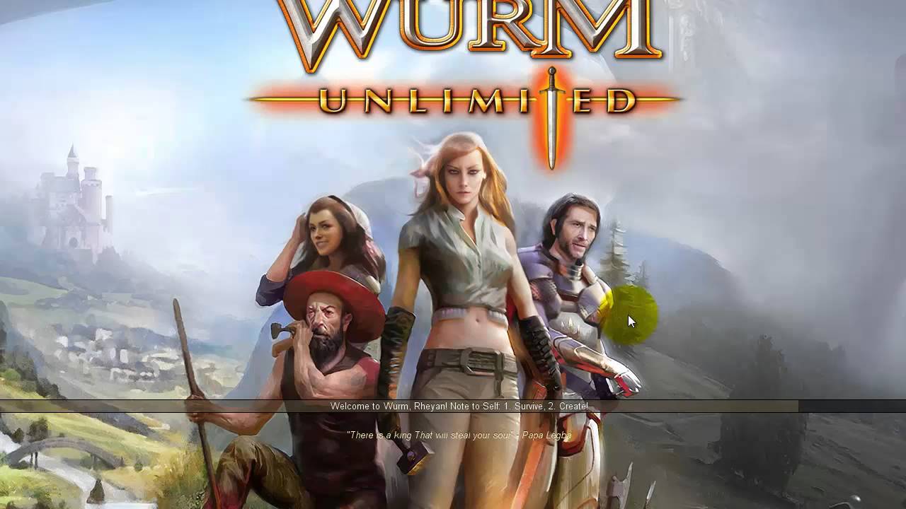 Wurm Online Loading Screen