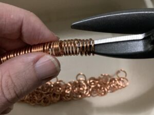 Cutting Copper Rings